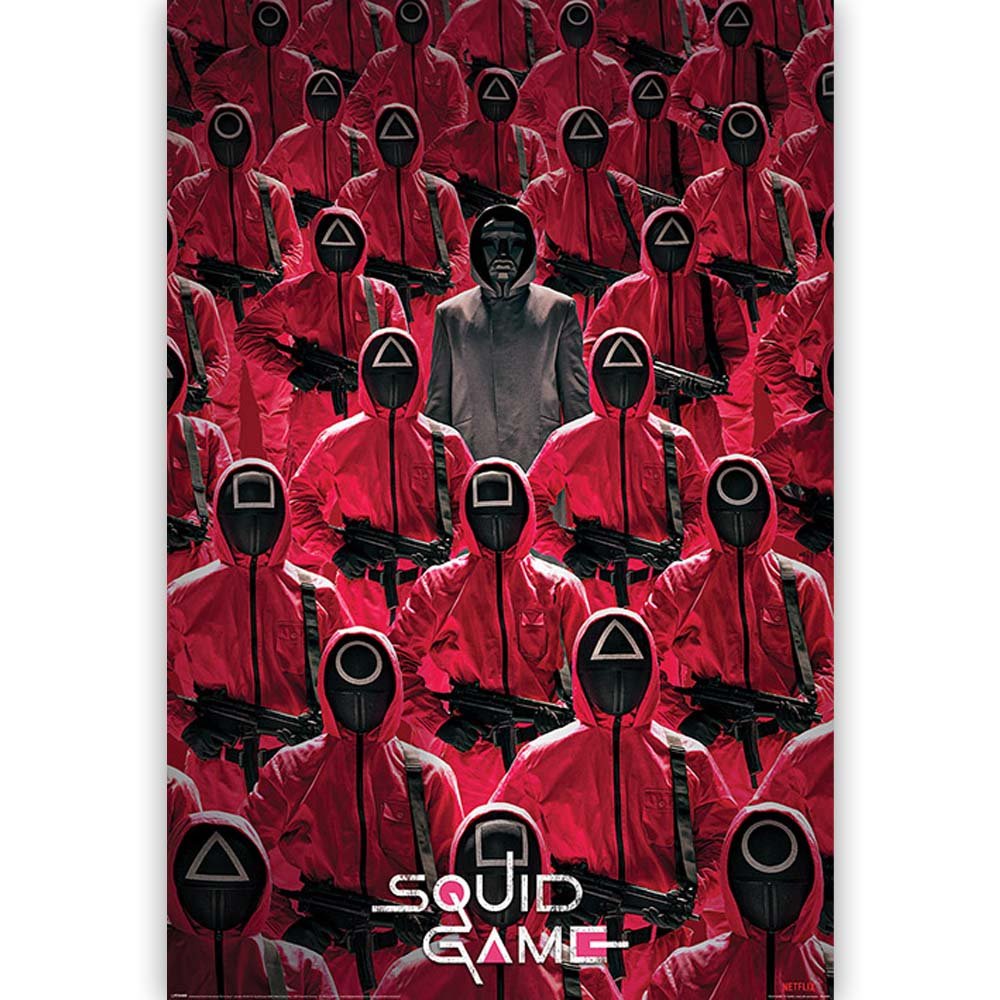 SQUID GAME イカゲーム (シーズン3 配信中 ) - Crowd / ポスター - PGS